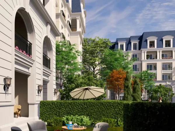 Villas for sale in the Nile Boulevard project book quickly and get a special discount