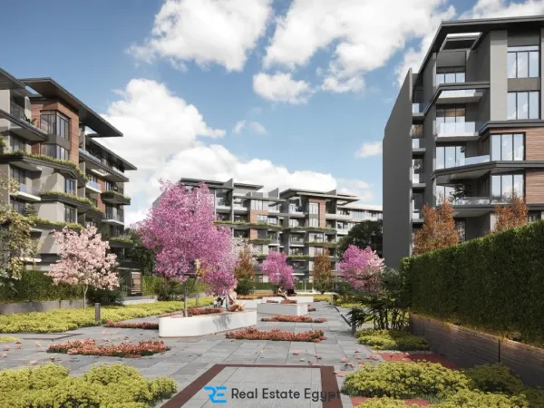 At less than the market price an apartment in Eelaf Compound Fifth Settlement fully finished