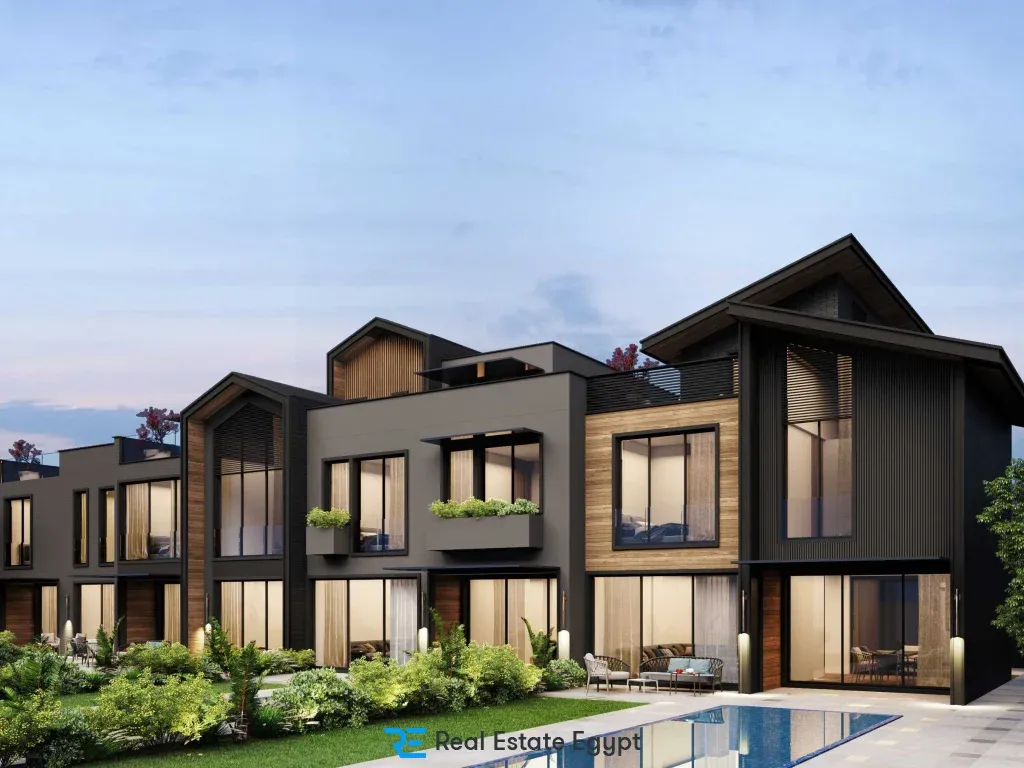 Town house for sale in The Ridge Compound with various sizes and a wonderful view
