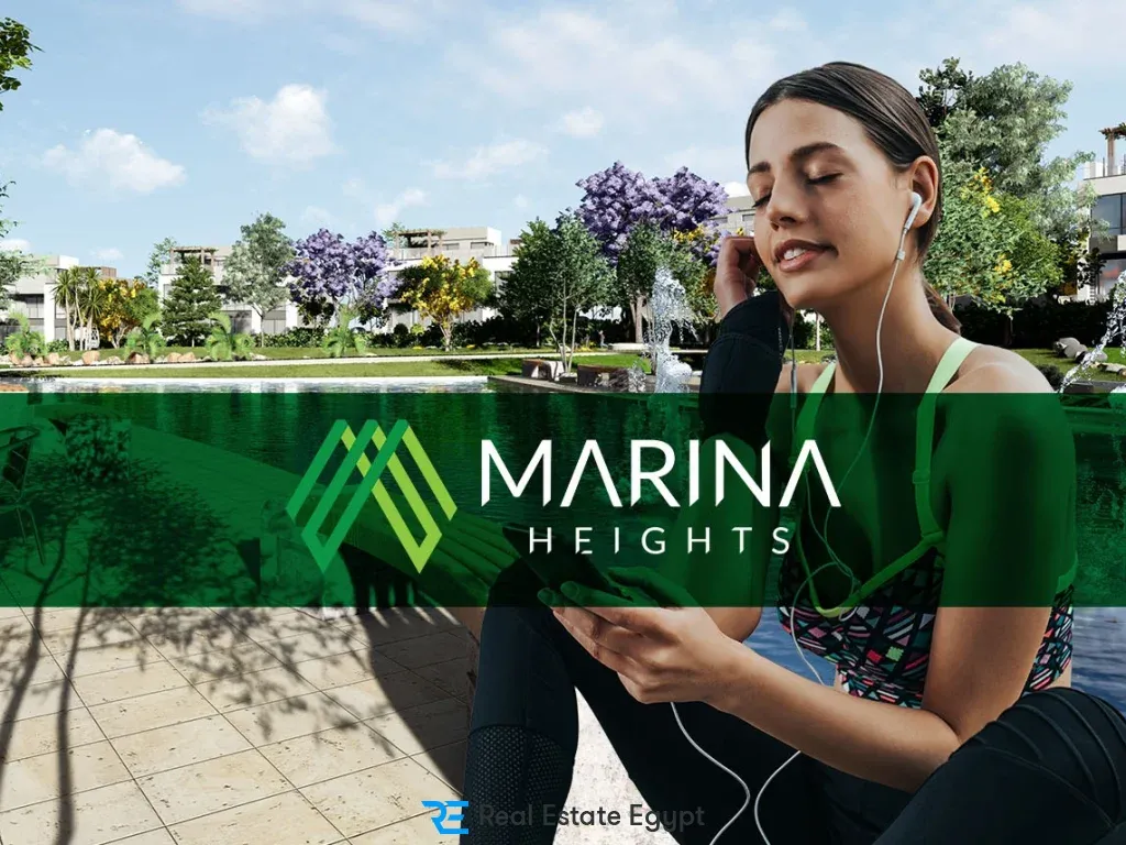 Unbeatable price in Marina Heights Mostaqbal City 120 meters Take advantage