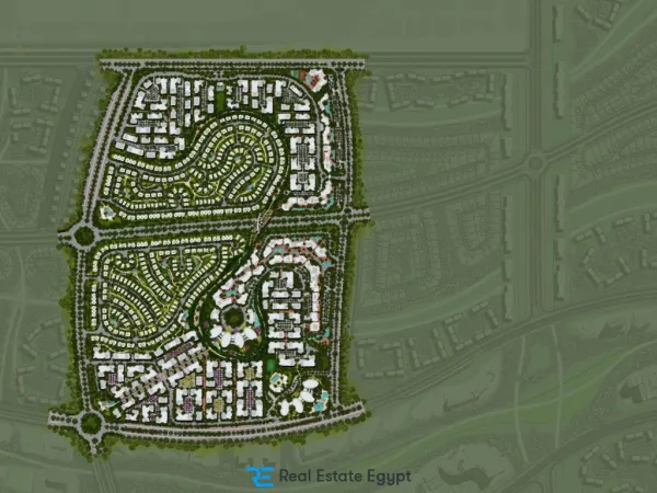 With a 5% down payment get a town house with an area of ​​239 meters in IL Bosco City Compound Mostakbal City