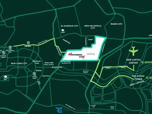 The most luxurious residential units in Rosail City with a down payment of only 5% Hurry up and book