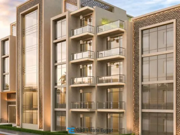 A wonderful 190 sqm town house for sale in a very special location inside The Canyon Mostakbal City