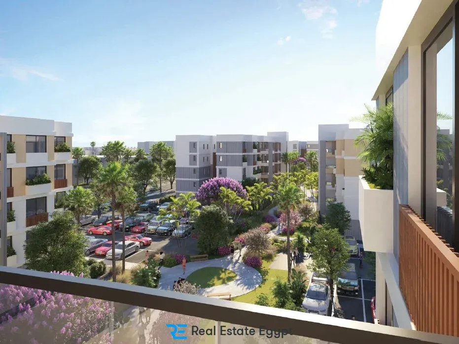 Apartments for sale in Al Burouj Al Shorouk with various sizes and a wonderful view