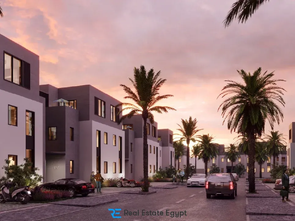 Apartments for sale in Al Burouj Al Shorouk with various sizes and a wonderful view