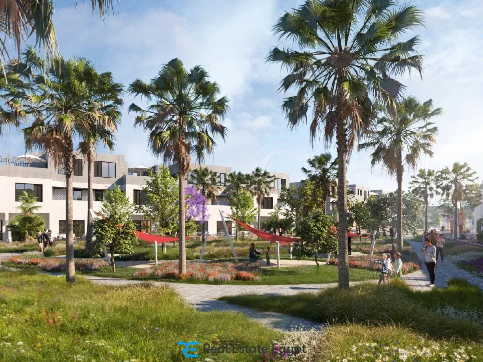 At an attractive price a 190 sqm apartment in Al Burouj Compound in Shorouk with a wonderful view