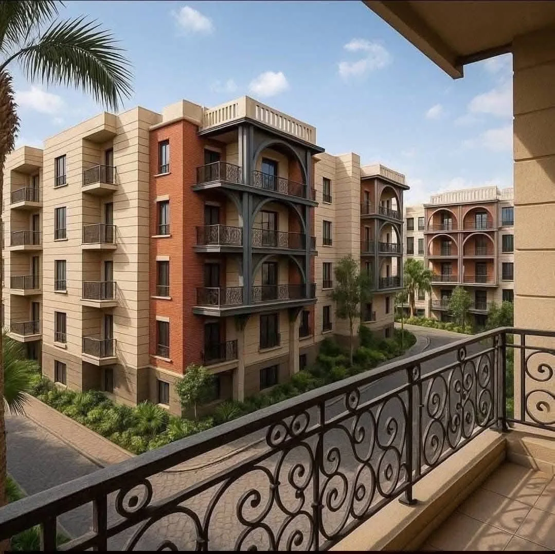 🏢شقة · ١٥٠ م² · في أفضل الكمبوندات في 6 أكتوبر · Green city october gardens