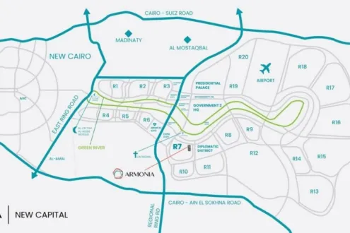 Get A Pharmacy in Armonia New Capital Project Starting From 150m²