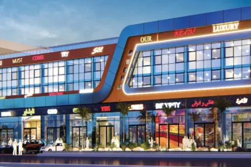 In 6 October Book Your Store in Bashayer Starting From 62 meters