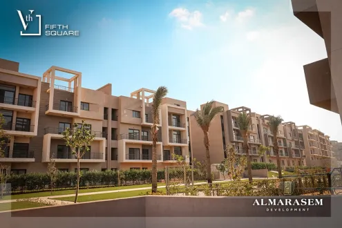 بسعر مغري شقة 160م ب fifth square التجمع الخامس فيو رائع