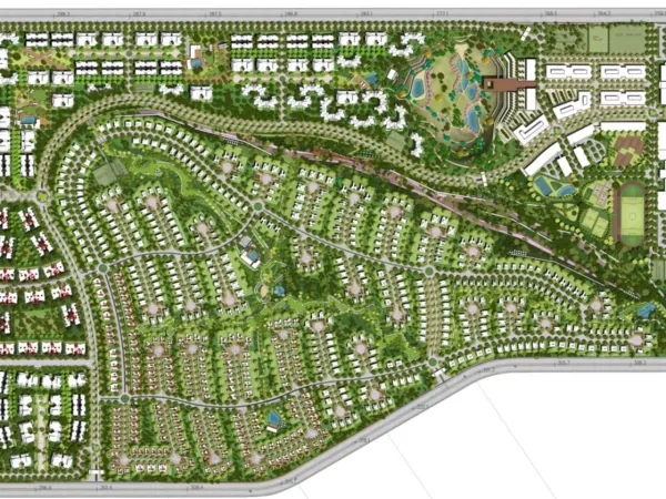 Book your Villa now in Palm Hills with a space 540 m² 5th Settlement