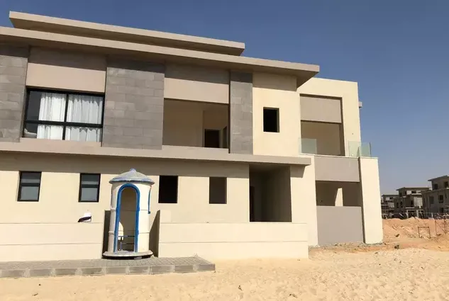 Villa with Garden for Sale in Swan Lake Residence by Hassan Allam