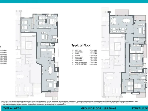 Apartment with garden for sale with a space 218 m² in La Fontaine