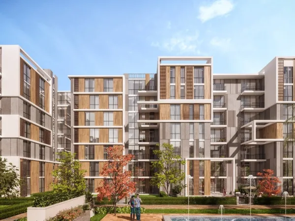 شقق مساحة 93 متر للبيع في كمبوند هاب تاون مدينة المستقبل