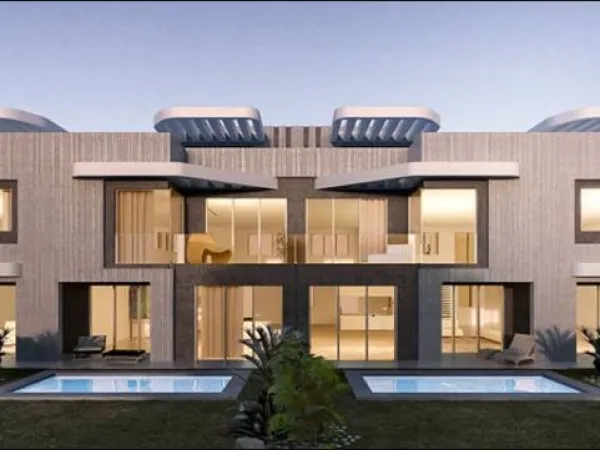 دوبلكس برووف مساحة 264 إلى 271 متر للبيع في كمبوند ذا كانيون القاهرة الجديدة