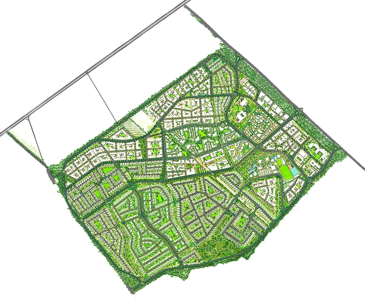Book Now your villa with a space 290 m² in O West Orascom Development