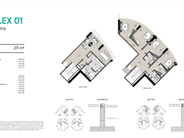 دوبلكس للبيع في كمبوند زاهية المنصورة الجديدة بمساحة 271 متر