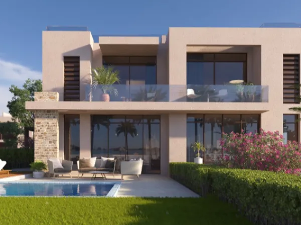 Twin House for sale in Malaaz with spaces start from 319 to 321 m² from Sodic