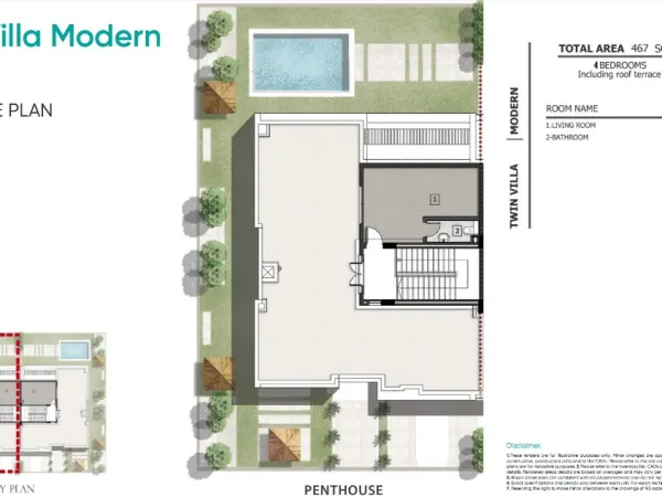 توين هاوس للبيع في كمبوند زاهية المنصورة الجديدة بمساحة 467 متر
