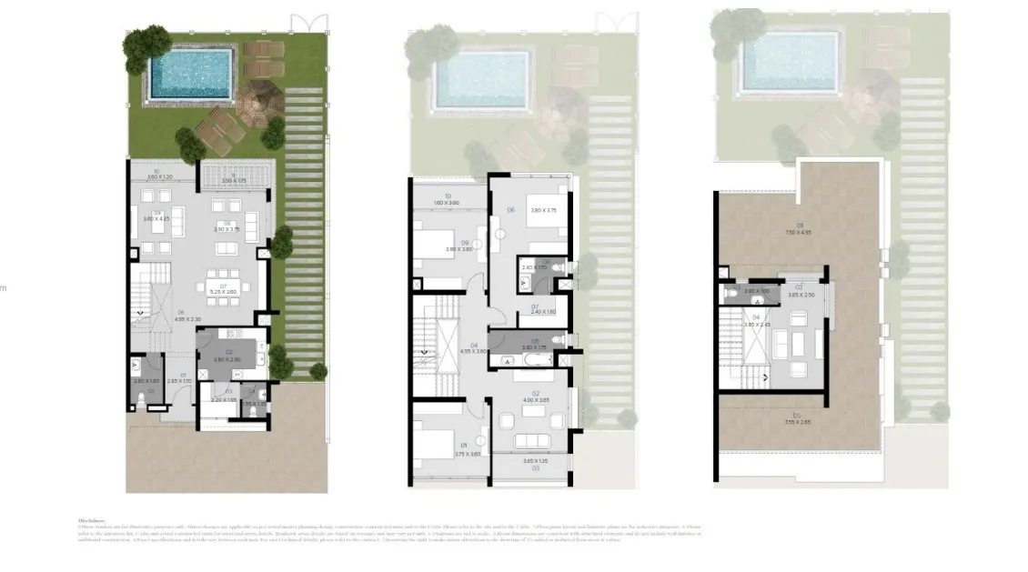 Twin house for sale in Mazarine New Alamein starting from 345 to 349 m²