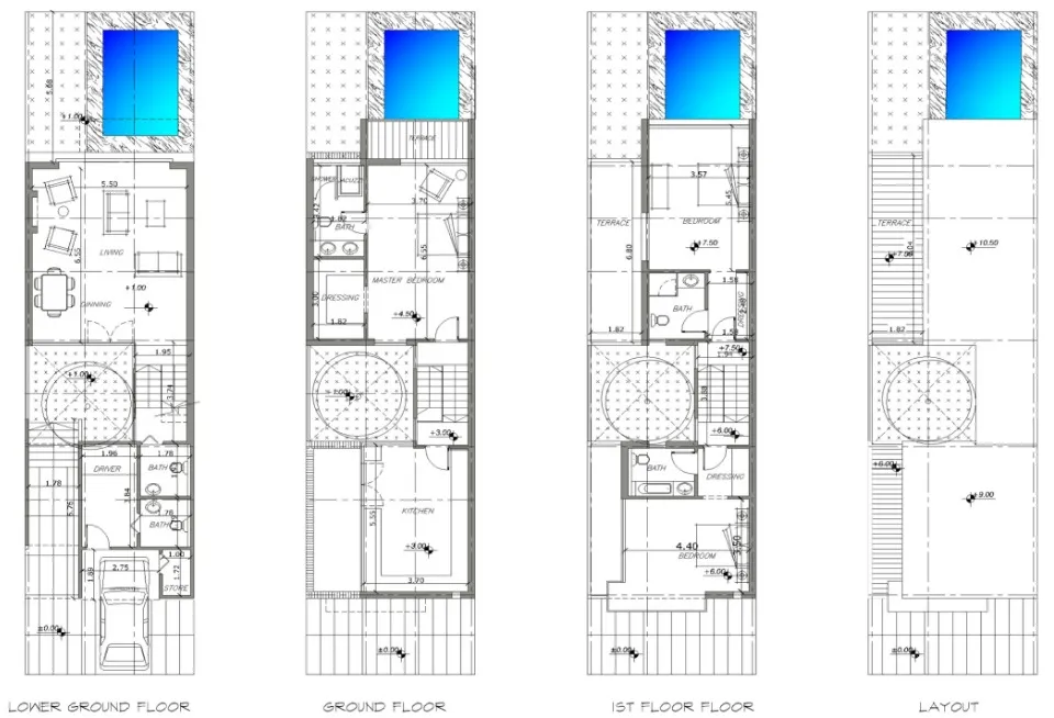 Twin House for sale in The Waterway North Coast starting from 314 m²