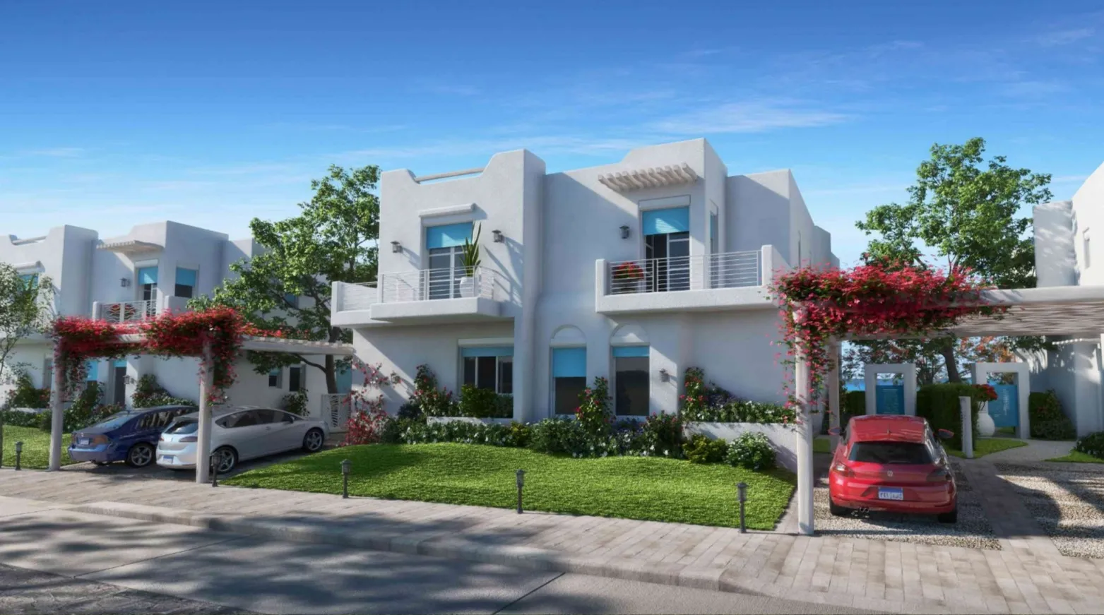 Distinctive Twin House for sale in Jefaira with spaces start from 251 to 253 m² in
