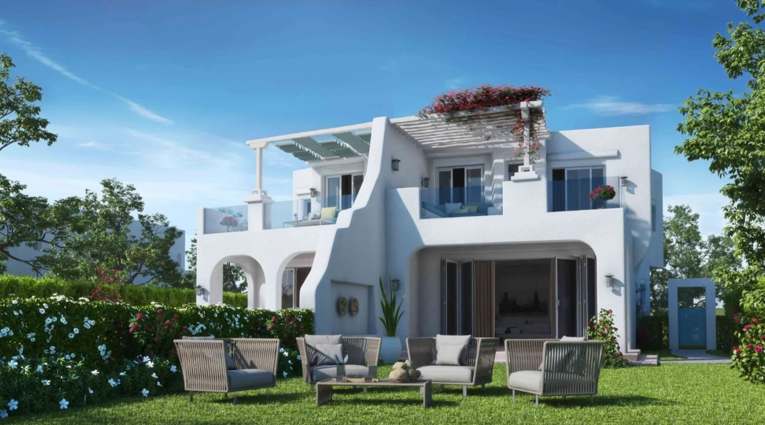 Distinctive Twin House for sale in Jefaira with spaces start from 251 to 253 m² in