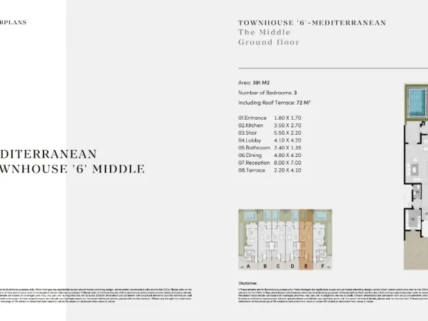 Town House for sale in Al Maqsad by City Edge starting from 391 m²