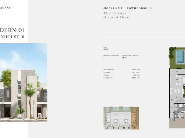 Town House for sale in Al Maqsad by City Edge starting from 481 m²