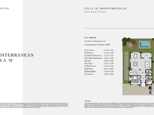 Villas for sale in Al Maqsad New Capital starting from 380 m²