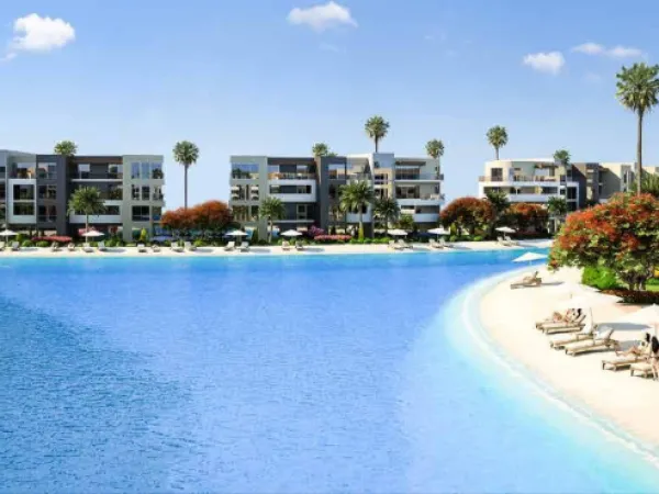 شاليه مميز للبيع بقرية بو ساندس بمساحة 71 م² بالساحل الشمالي