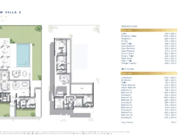 Villa with garden for sale in Jefaira Resort with space of 510 m²