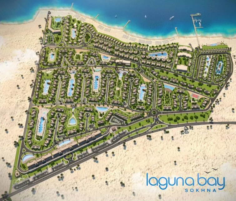 Penthouse for sale in Laguna Bay Ain Sokhna with space of 200 m²