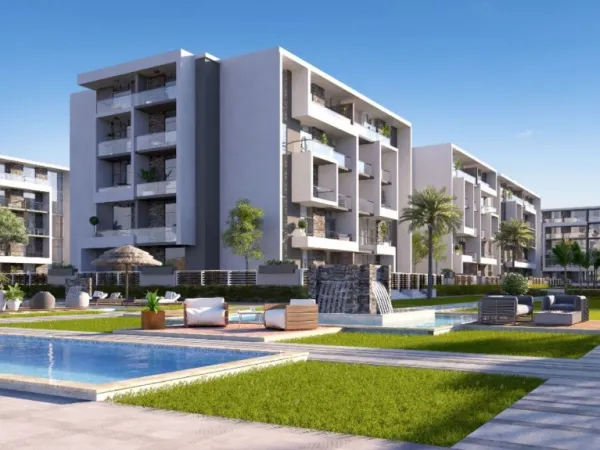 Apartments with Garden for sale in El Patio Oro New Cairo starting from 120 m²