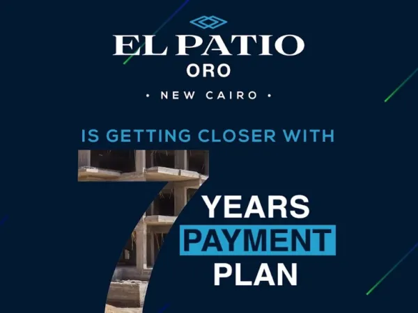 Apartments for sale in El Patio ORO 5TH Settlement starting from 166 m²