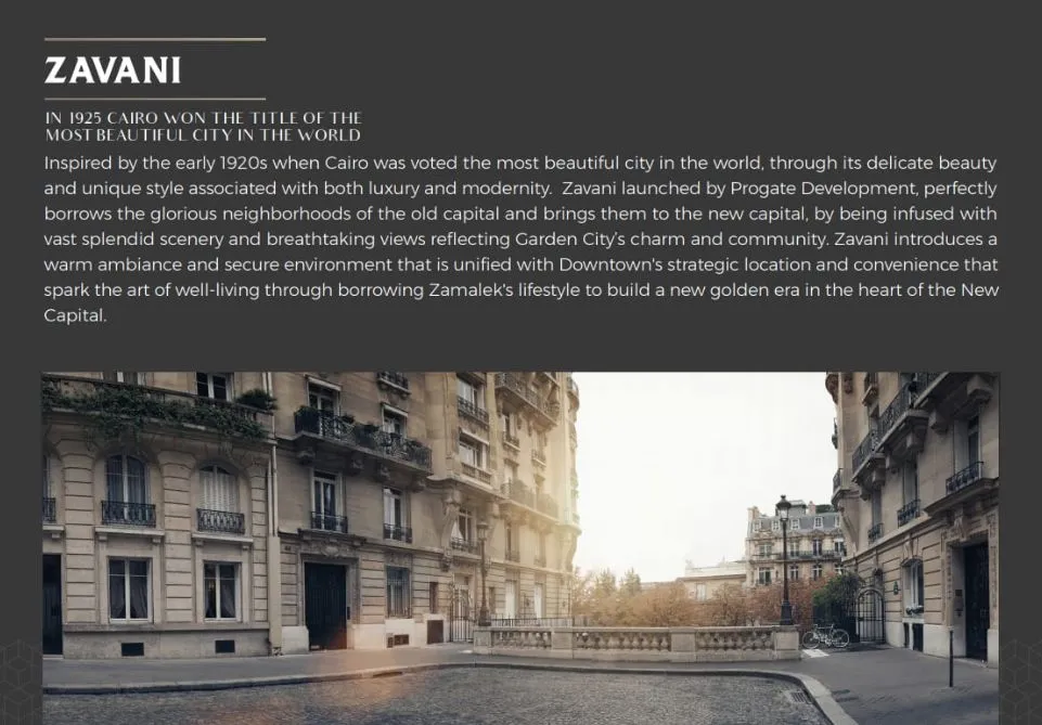 Penthouses for sale in Zavani New Capital starting from 179 m²