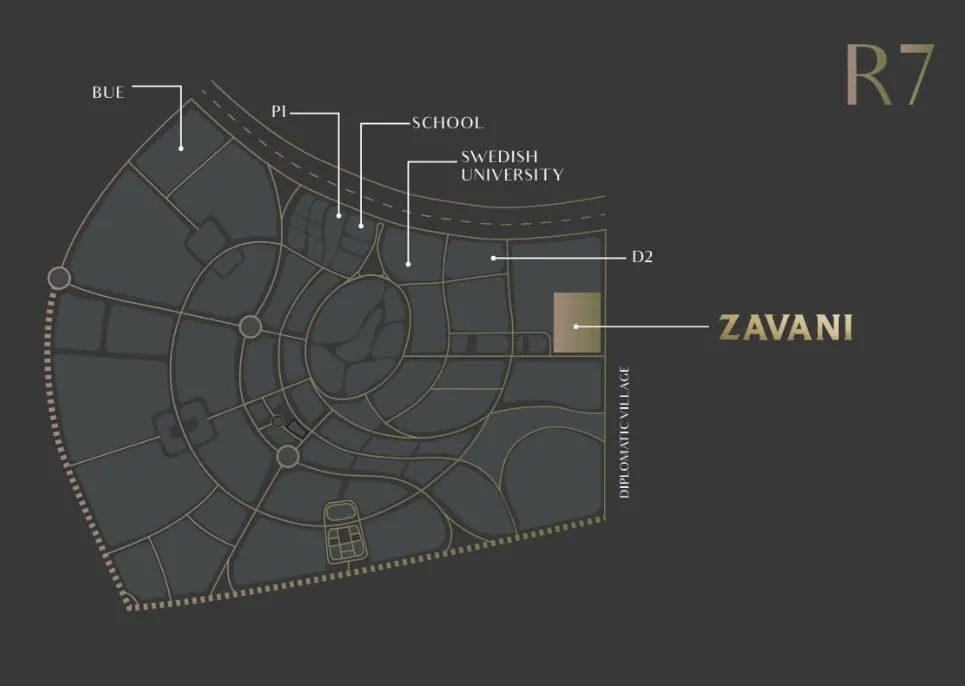 Penthouses for sale in Zavani New Capital starting from 179 m²