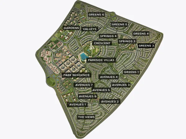 Villas for sale with strategic location in Mivida 5th Settlement