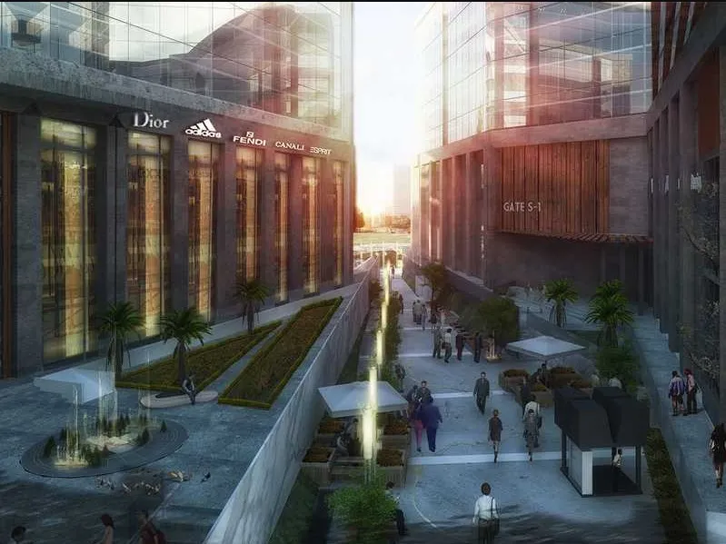 Shops for sale in The Walk Mall New Capital Starting From 34 m²