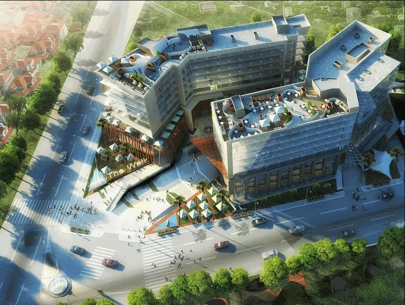 Shops for sale in The Walk Mall New Capital Starting From 34 m²