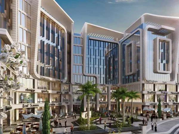 Commercial store for sale in Front Gate New Capital with space of ​​65 m²