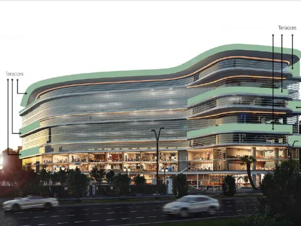 Without downpayment own your store in Zaha mall New Capital with space of ​​52 m²