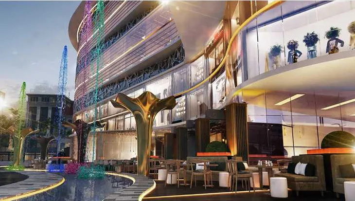 مكتب نصف تشطيب في مول زاها بارك العاصمة الادارية بمساحة 37 متر مربع