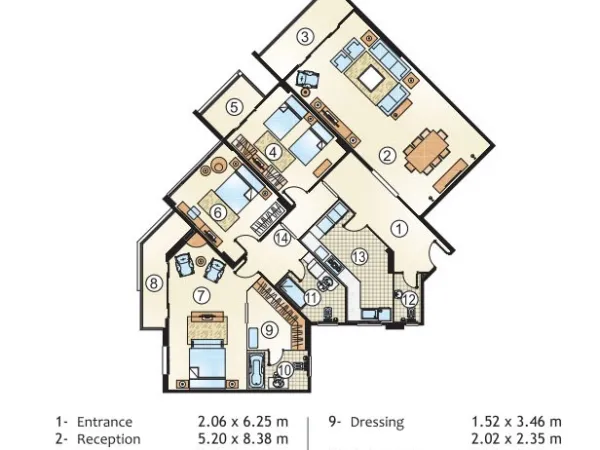 Details About 245 m² Apartments in Golden Yard Marseille For Sale