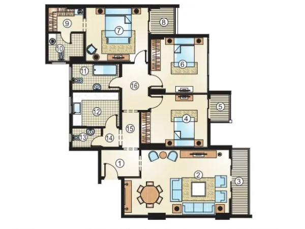 Apartment For Sale by Marseilia in Golden Yard compound New Capital Starting From 180 m²