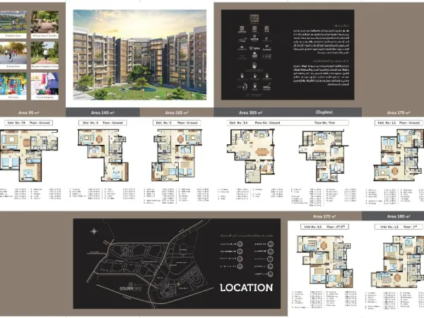 Buy An Apartment of 165 m² in Golden Yard New Administrative Capital