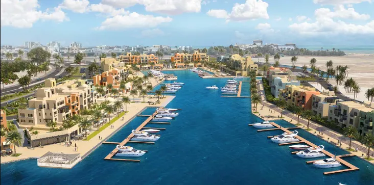 Housing now in apartment with space of 119 m² in Fanadir Bay