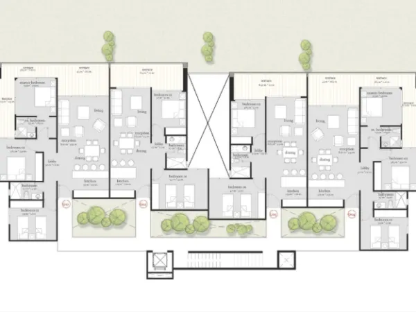 شاليهات بمساحة 185 متر للبيع في كارنيليا العين السخنة