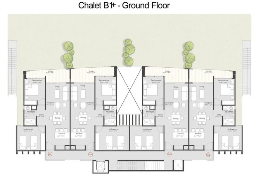 Residential unit for sale in Carnelia Ain Sokhna with space of ​​150 m²