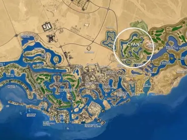 اقتني فيلتك الآن في أجمل منتجعات الجونة منتجع سيان بمساحة تبدأ من 205 متر وبدون فوائد